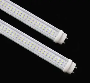 10 X T8 LED Fluorescent Tube Replacement Light BAR 144LEDS SMD3528 Strip 2ft 60cm 9W 85V-265V HI Bright