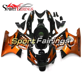 

Full Orange Black Injection ABS Plastic Motorcycle Fairings For Honda CBR600F F3 97 98 Year 1997 1998 Sportbike Fairing Bodywork