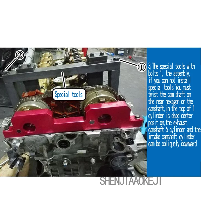 1pc N51-55 timing tool  A complete set of engine timing special tools Portable hardware car repair combination tool box