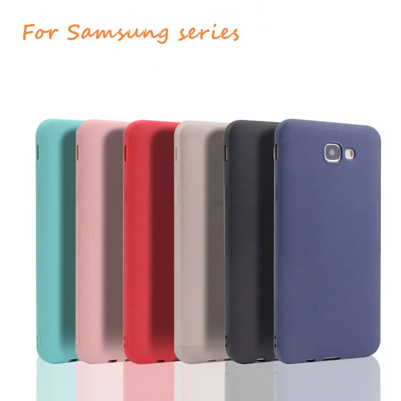 

Matte Cases For Samsung Galaxy A3 2017 A5 A7 J7 J5 J3 Eu J2 J5 J7 prime S6 S7 edge S8 S9 plus Note8 C5 C9 Pro soft silicone case