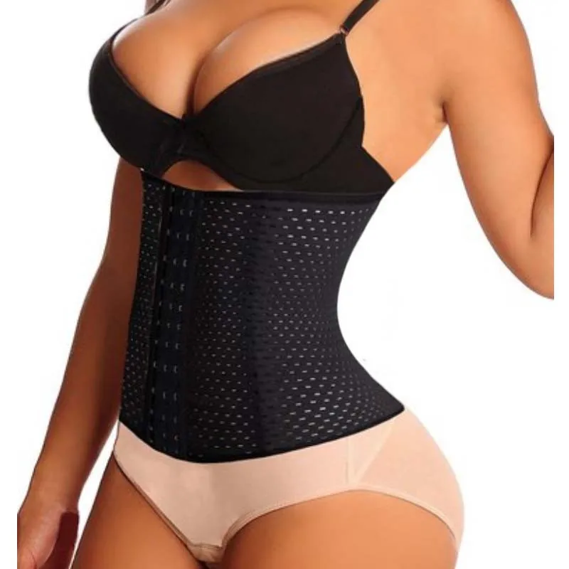 best shapewear for women 2020 Women Waist Trainer Super Stretch Steel Bone Body Shaper Waist Cincher Control Corset Slimming Belt Tummy Burner Girdle shapewear