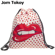 Женский рюкзак на шнурке с 3D принтом, классический бренд forever, mochila escolar, мужские сумки для путешествий, mochilas, школьная сумка на шнурке