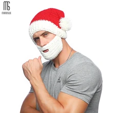 Christmastide Санта хватает шляпа, маскарадный костюм усов Рождественская шапка с новым годом шляпа