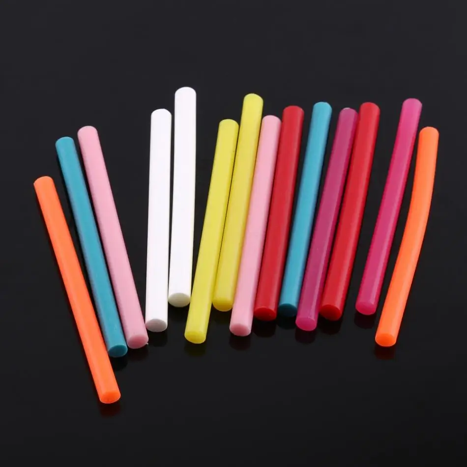 14pcs/set 7mm Hot Melt Glue Sticks Adhesive Stick For Electric Glue Gun