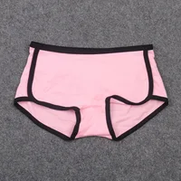 Sous-vêtements d'Hiver en Coton pour Femme, Slip Court, Mignon, Hipster, Fille, Lingerie Sexy, Boxer, Culotte Décontractée 2