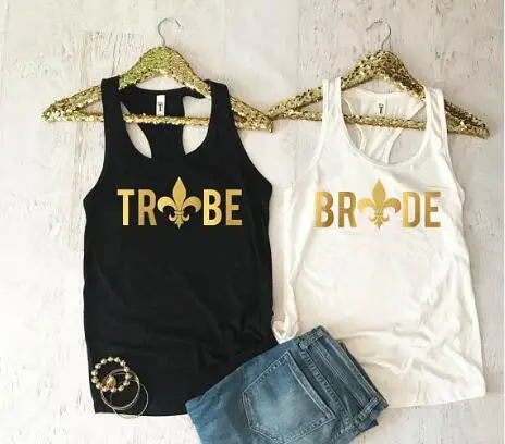 personalized new orleans nola wedding bachelorette bride tank tops