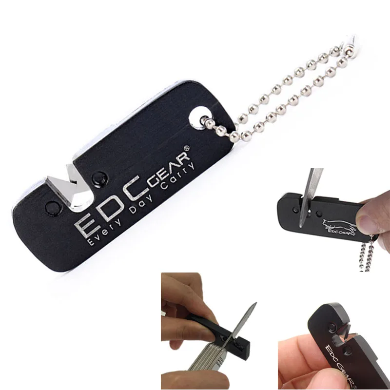 

mini EDC gear grind grindstone grinder outdoor stone whetstone bushcraft tool kitchen multi knife hone sharpener sharpen pocket