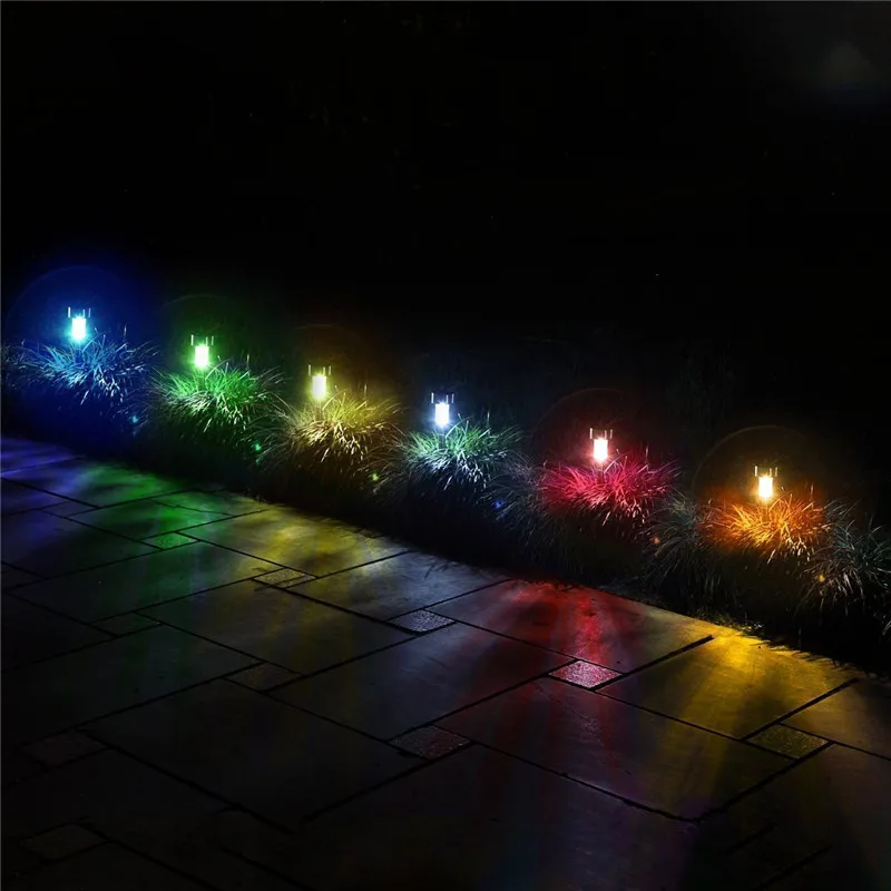 Kopen 10 stks partij Rvs Solar Path Licht, light Sensor Led Pathway Tuin Landschap Lichten Voor Outdoor Path Patio Yard Dek