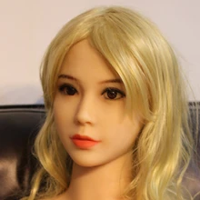 New WMDOLL 56# real doll head sex love doll head for 140-170cm body for man sex