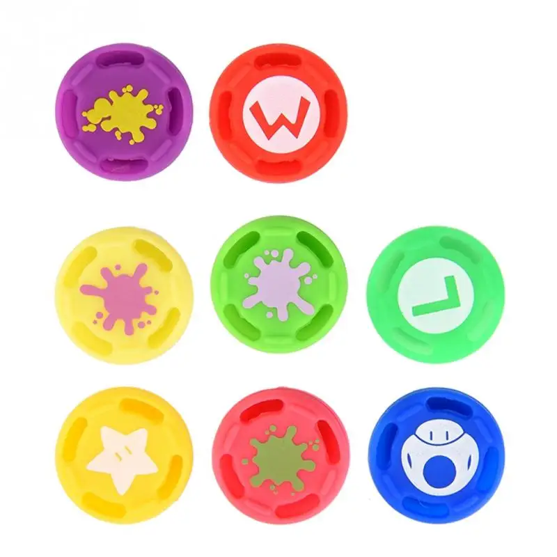 

8Pcs Replacement Silicone Analog Controller Joystick Thumb Stick Grip Cap Cover For Switch PRO