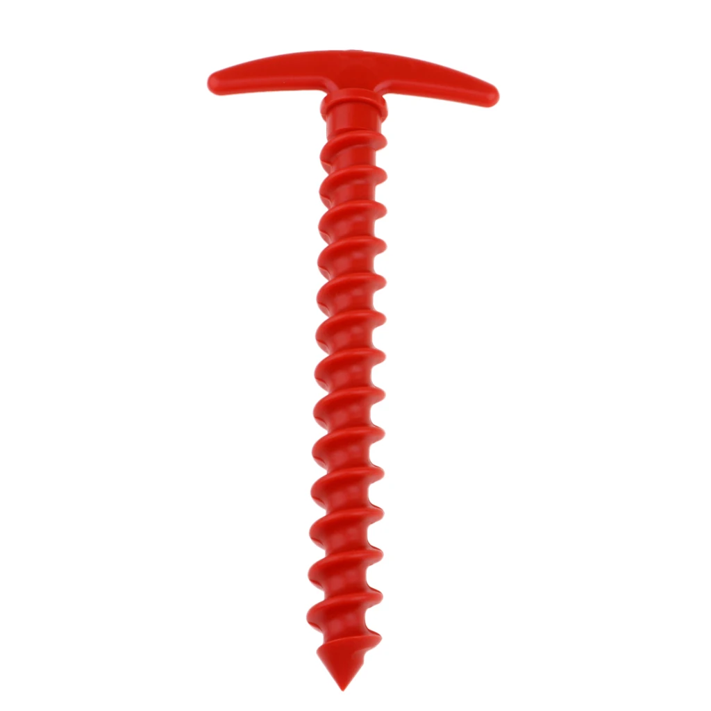 5pcs Plastic Stakes Small Tarp Stakes Tent Spikes for Sand Lawn Beach Blankets Compact Lightweight Tent Pegs