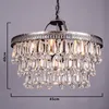 Lustre Led suspendu en verre, en cristal, design Vintage, design E14, luminaire d'intérieur, idéal pour un salon, une cuisine ou une chambre à coucher ► Photo 3/6