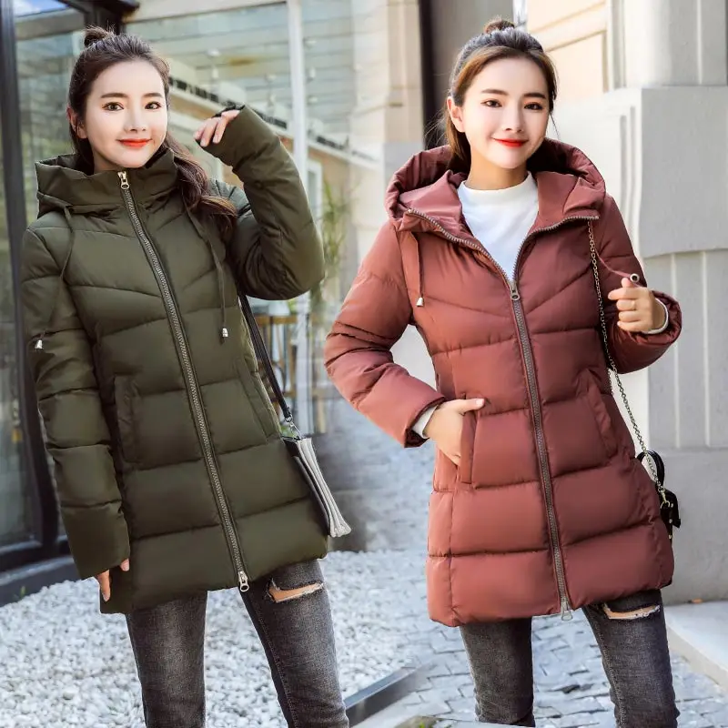 new Winter Jacket Women Parkas Thick down Cotton Jackets women Plus Size Winter Coat Women long Parkas Hooded Outwear Female