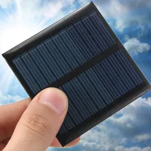 LEORY Solar Panel Kit 5.5V 0.6W 0.66W 1W 1.6W Solar Charger Mini DIY 3.7V Battery Charger Module Epoxy PV Polycrystalline Cells