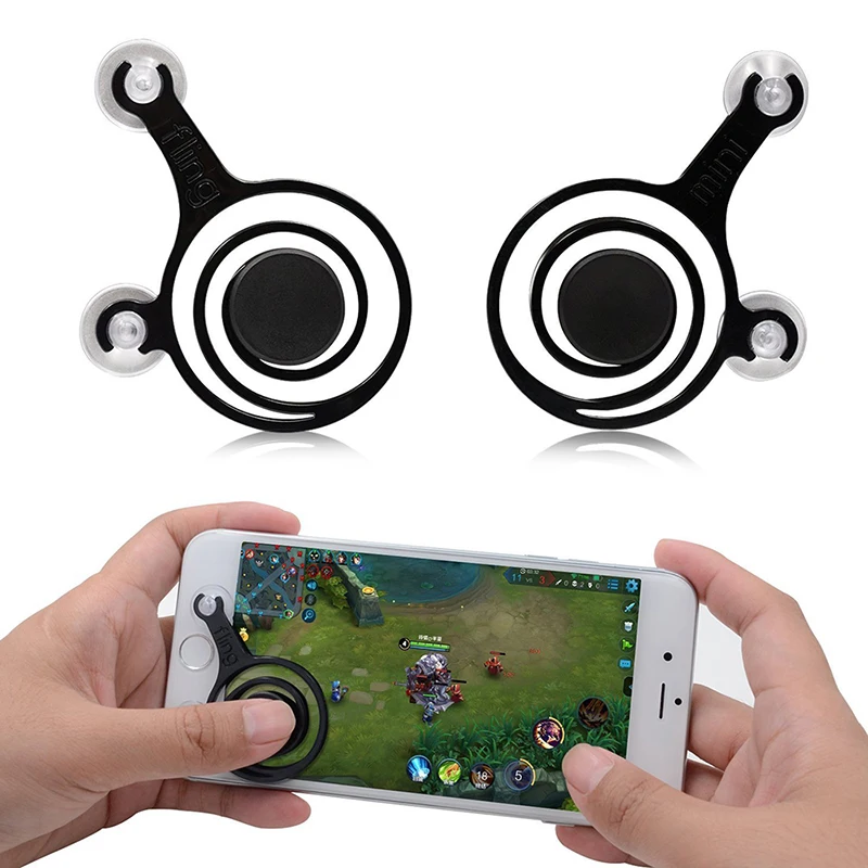 

2pcs/Lot Mini Mobile Joysticks Touch Screen Joystick For Smartphone Tablet Arcade Games Sucker Controllers for Android IOS phone