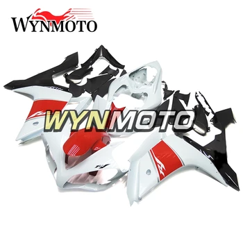 

Full ABS Plastic Injection White Red Black Covers Motorcycle Fairings For Yamaha YZF R1 Year 2007 2008 Fairing Kit Body Frames