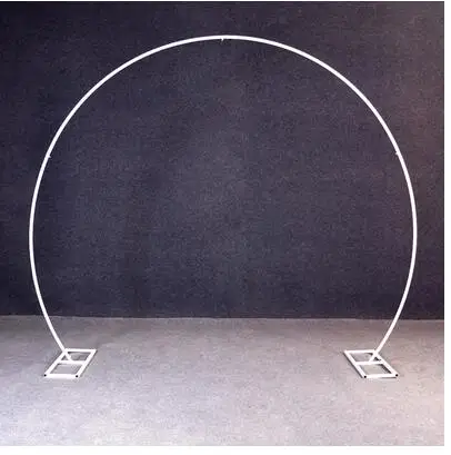 

New iron balloon arch T - table decoration wedding decoration wedding celebration iron circle opening balloon layout