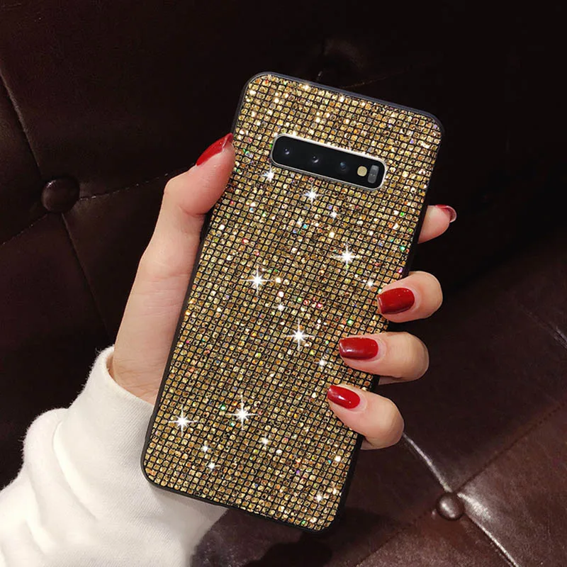 Luxury Glitter Phone Case For Xiaomi 9 8 SE lite Mi 5X 6X Bling Sequins Shiny Back Cover For Xiaomi Mi A1 A2 Mix 2S 3 Case Coque