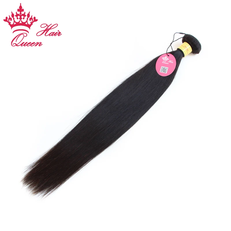 

Queen Hair Products Peruvian Virgin Straight Hair Unprocessed Human Hair Peruvian Human Hair Extensions Grade 7A 1pc