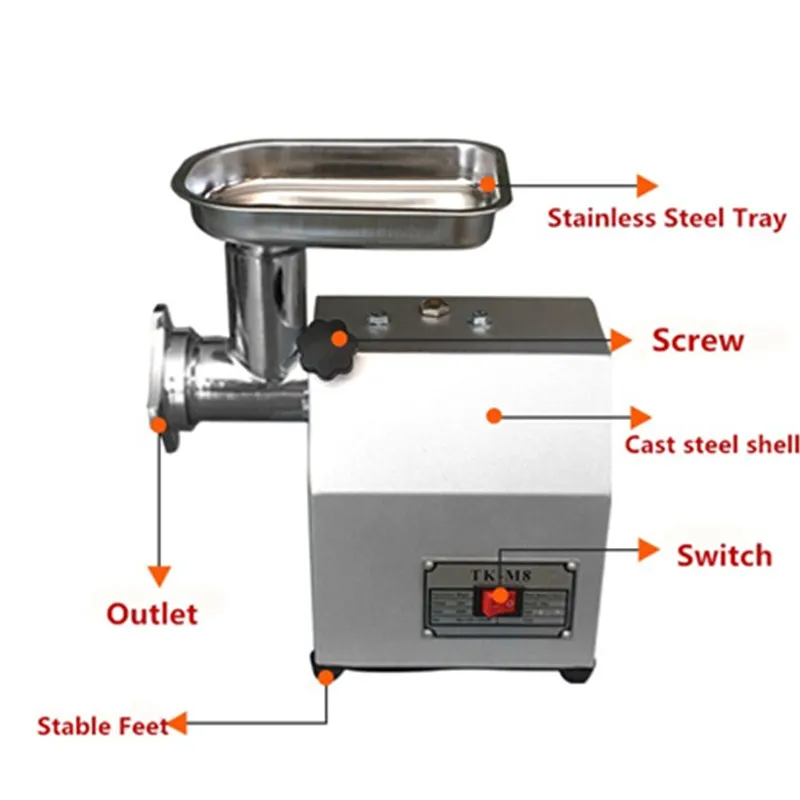 High Quality Multifunctional Home Electric Meat Grinder Meat Mincer Kitchen Appliance QwinkAdink