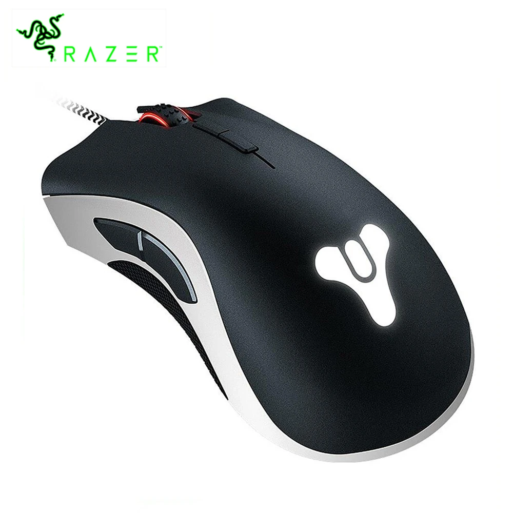 

Razer DeathAdder Elite Destiny 2 Edition Gaming Mouse 16000 DPI Ergonomic Multi-Color Precise Sensor Comfortable eSports Mouse