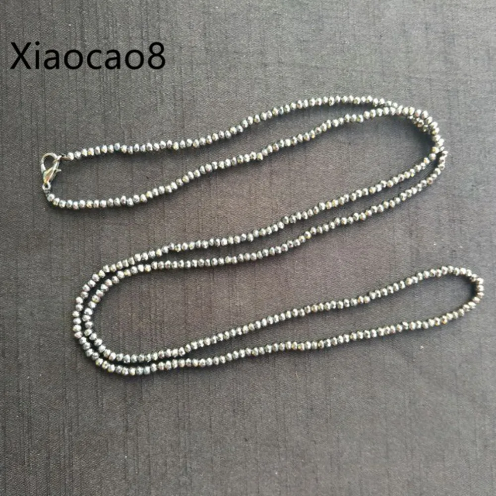 32inch Iron ore Chain Necklace Handmade Diy Jewelry 5pieces/lotin