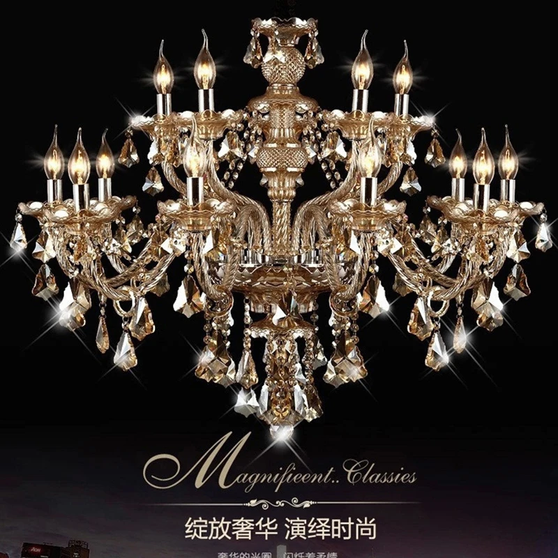 

Modern crystal chandeliers lighting for Livingroom Bedroom hotel led chandeliers light lamp lustre cristal techo luminaire