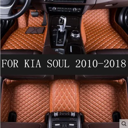 Jinghang Car Custom Foot Mats 3d Luxury Leather Car Floor Mats