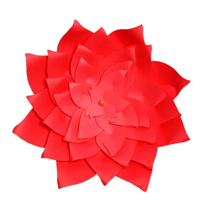 Aliexpress.com : Buy PF 50cm Big Paper Flower Multicolor 3D DIY Crafts Decoration Props for ...