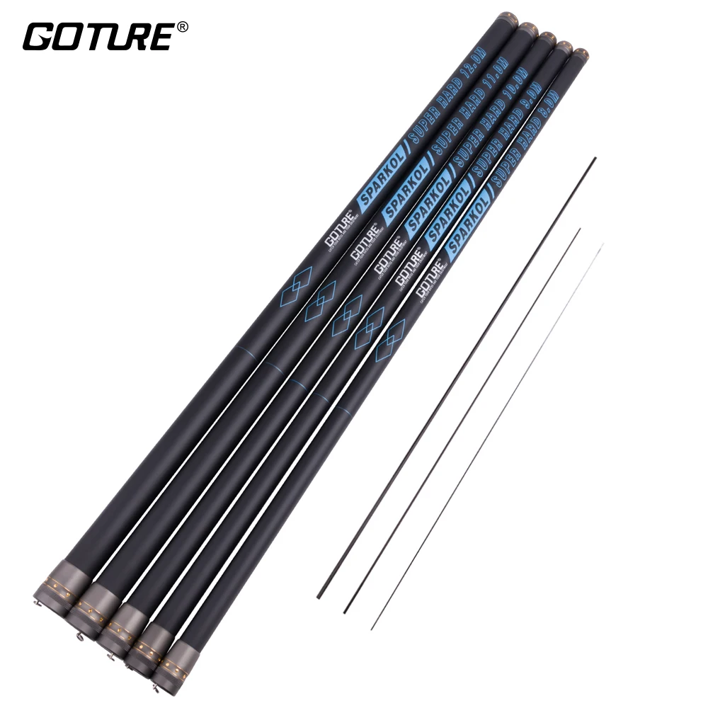 Goture SPARKOL 12 M/11 M/10 M/9 M/8 M عالية الكربون الصيد قضبان 2/8 الطاقة تلسكوبي الصيد قضيب ناحية القطب قضيب ل تيار ، 1 قطعة + 3 نصائح Goture SPARKOL 12 M/11 M/10 M/9 M/8 M عالية الكربون الصيد قضبان 2/8 الطاقة تلسكوبي الصيد قضيب ناحية القطب قضيب ل تيار ، 1 قطعة + 3 نصائح