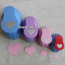 5 размеров в форме сердца EVA пенопластовый дырокол для поздравительных открыток ручной работы, Дырокол ручной работы для скрапбукинга