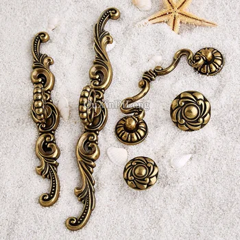 10PCS European Antique Kitchen Door Furniture Handles Cupboard Drawer Wardrobe Wine Cabinet Pulls Handles & Knobs 10PCS European Antique Kitchen Door Furniture Handles Cupboard Drawer Wardrobe Wine Cabinet Pulls Handles & Knobs