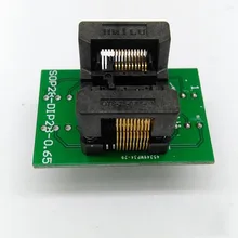 

SSOP20 TSSOP20 DIP20 Programming Socket IC Test Socket OTS-28-0.65-01 Programmer Adapter Shrapnel Socket Convertor ZIF adapter