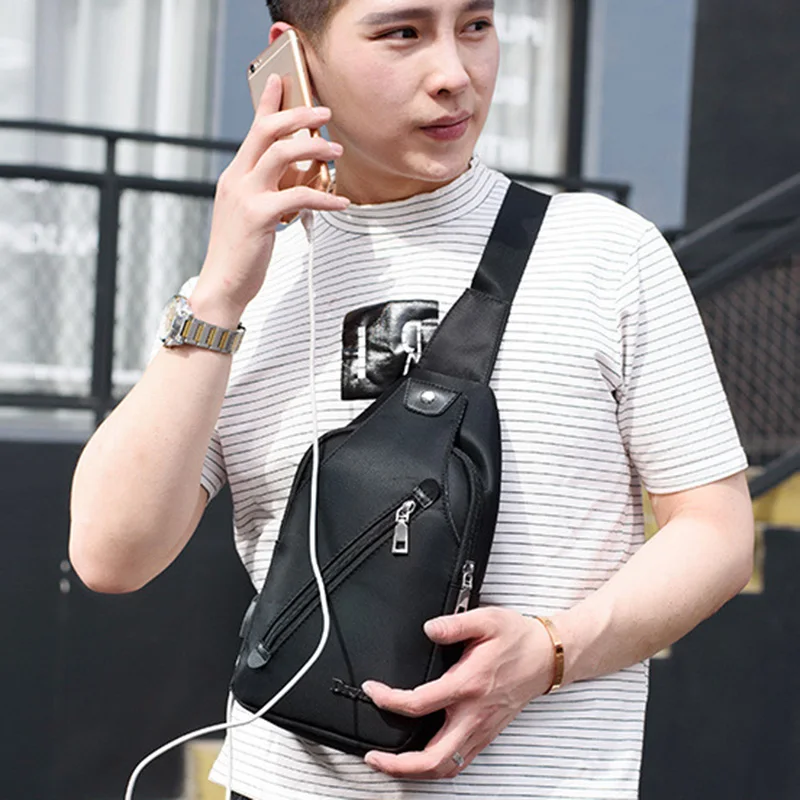 Solo Hombro Mochila De Un Tirante Cruzado Bolsa Deporte Mochila