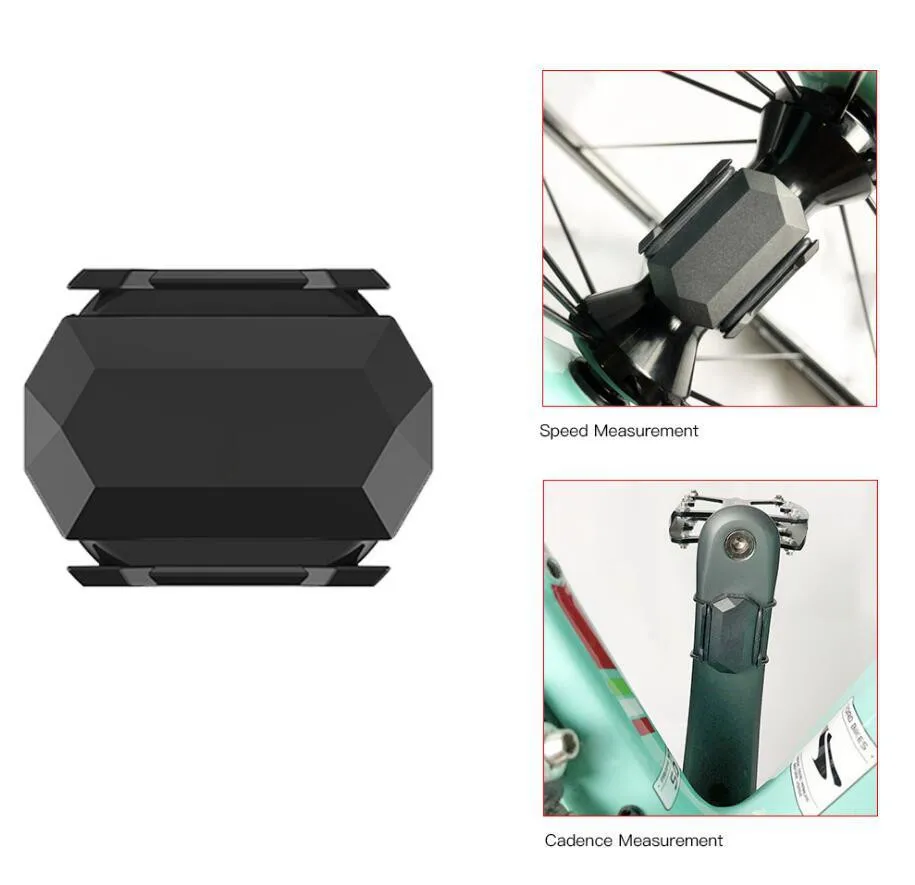 

Speed Sensor Cadence Ant+ Bluetooth for Bike Bicycle Computer Bicycle Speedometer Bike Accessories