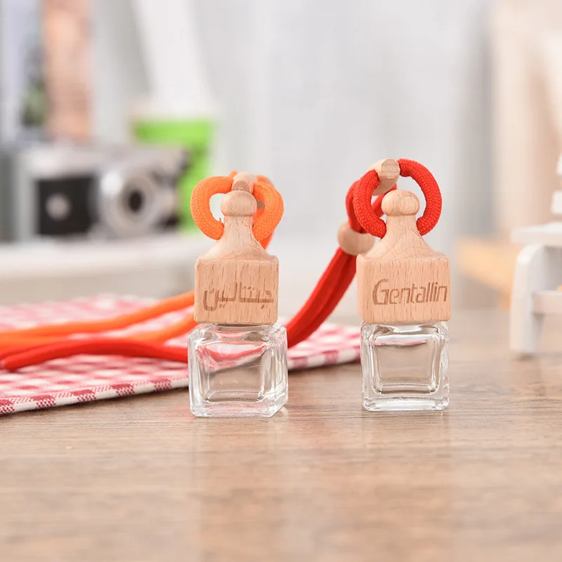 

The Vehicle Perfume Bottle Glass Bottles, High-grade Car Pendant Ornaments Supplies Empty Bottles