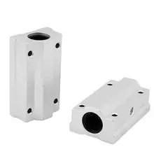 2Pcs/Set Aluminum Slide Blocks Linear Motion Ball Bearing Slide Block for CNC Linear Guides Hardware 8/12/16/20mm Best Price 2pcs set aluminum slide blocks linear motion ball bearing slide block for cnc linear guides hardware 8 12 16 20mm best price