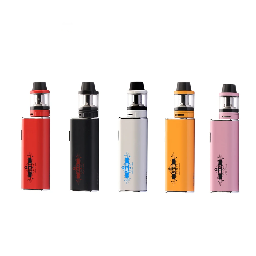 Оригинал jomotech 65 Вт поле mod электронная сигарета комплект жидкостью vape Сигарета 2200