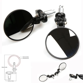 

FOR HONDA CBR 600 F2,F3,F4,F4i CBR900RR YAMAHA MT-09 FZ07 MT-07 FZ-10 Motorcycle handle bar grips End Mirrors Rearview Mirror