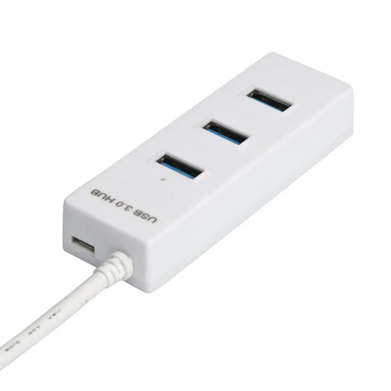 D3 скорость 4 порта USB 3,0 концентратор переходник разветвитель для ПК LapTablet