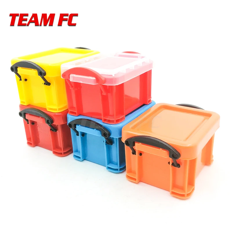 1/10 Cler Rc Car Scale Accessories Hard Plastic Decorative Tool Box Set for C3A2