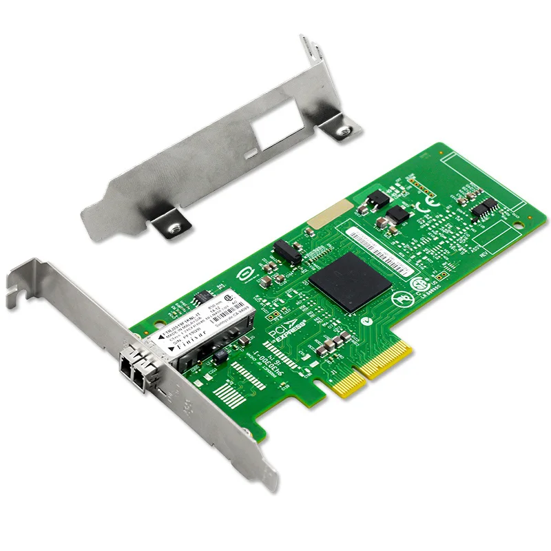 

Free Shipping PCIe X4 Gigabit Fiber Ethernet Server Card Adapter Chipset for Broadcom BCM5708S