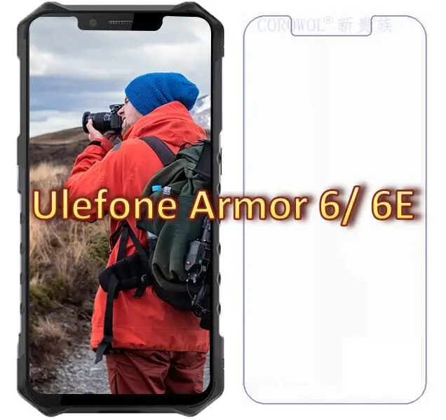 

Ulefone Armor 6 Tempered Glass 9H High Quality Protective Film Explosion-proof Screen Protector For Ulefone Armor 6E