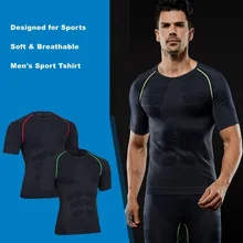 Мужская корректирующая футболка, спортивная рубашка, моделирующее белье, боди, корсет, утягивающий живот, Корректирующее белье для мужчин, Лидер продаж, Корректирующее белье