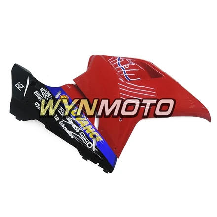 Полные Обтекатели для Ducati 1098 848 1198 2007-2012 впрыск АБС пластмасса 1198 07-12 кузов спортивный велосипед Красный Синий рамы панели