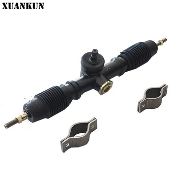 

XUANKUN Beach Car Karting Accessories Modified Direction Machine Assembly Iron Metal Center Steering Mmachine 480MM Long