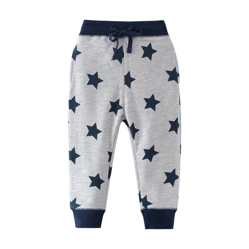 

SAILEROAD Fashion Stars Pattern Boys Full Sweaterpants Little Boys Pants Warm Sports Pants Boy Kids Trousers Winter Pants