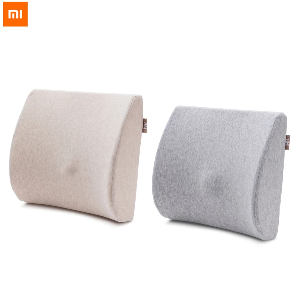 Original Xiaomi Mijia 8 H Speicher Baumwolle Lenden Kissen Weichen Bequemen Schützen Lenden Für Büro Auto Rest Entspannen Günstig