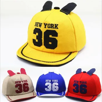 

Lovely Letters Baby Cap Newborn Baby Cartoon Hat Girls Boys Baseball Cap Infant Cotton Soft Flat Cap