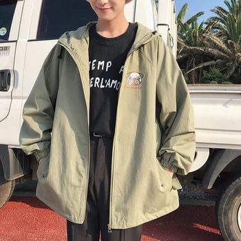 

Autumn Spring Men's Jacket Clothes Harajuku StreetWear Sweatshirts Gym Strangers Things Youth Fashion Loose Hooded Hoodies